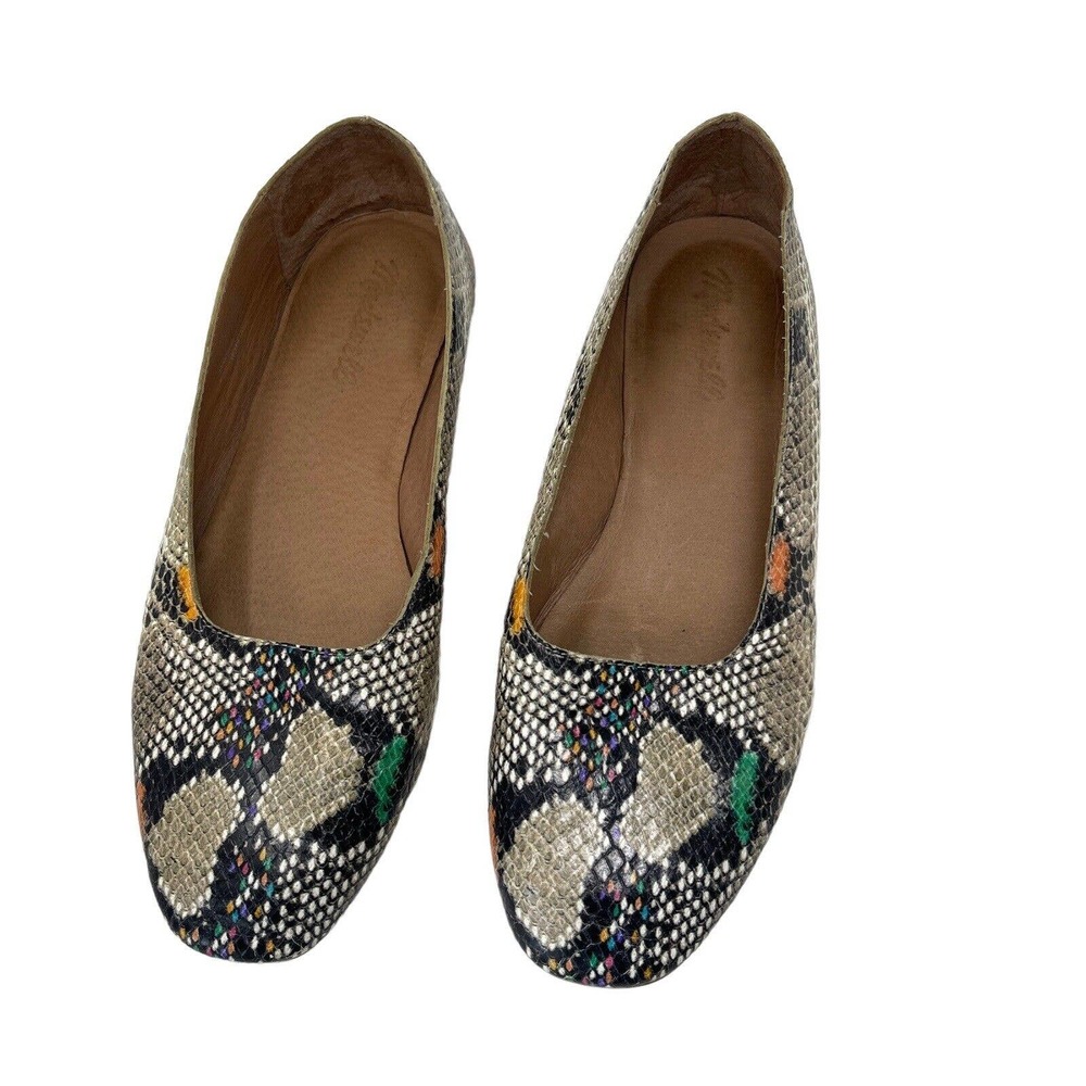 Madewell Snakeskin Pattern Flats - image 3